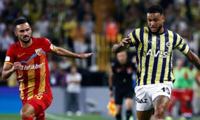 Kayserispor’dan Fenerbahçe maçı açıklaması..