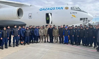 Kazakistan, Türkiye’de arama kurtarma çalışmalarında yer alan ekibe devlet nişanı verecek!.