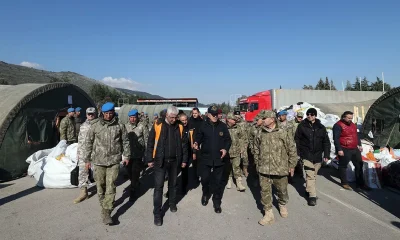 TSK’dan deprem bölgelerine 19 lojistik destek üssü..