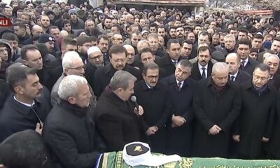 Mustafa Destici’nin babası Ali İhsan Destici son yolculuğuna uğurlandı!.