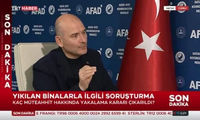 Süleyman Soylu’dan asrın felaketi söylemine algı operasyonu diyen Kılıçdaroğlu’na yanıt..