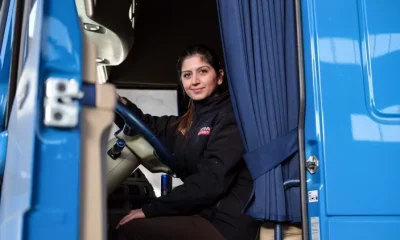 Yardım tırıyla Fransa’dan yola çıkan gurbetçi kadın Kahramanmaraş’a ulaştı!.