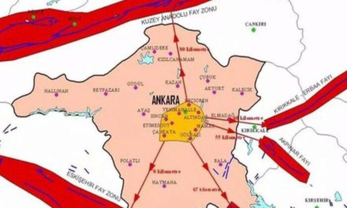 Ankara’da diri fay hattı ortaya çıktı!.