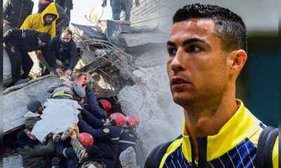 Ronaldo’dan depremzedelere yardım..