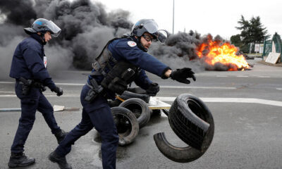 Emeklilik reformu protestoları Fransa’yı yangın yerine çevirdi!.