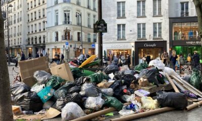 Paris çöp yığınlarından yaşanmaz hale geldi!.