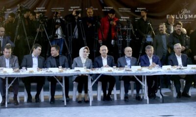 Millet İttifakı’nın fotoğraf karesine zor sığan Cumhurbaşkanı ve yardımcı adayları ..