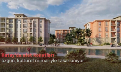 Murat Kurum, Hatay’da yapılacak deprem konutlarını paylaştı!.