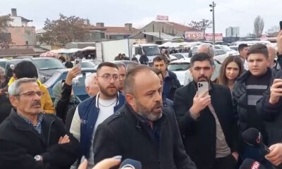 Saadet Partisi Genel Merkezi önünde Meral Akşener protesto edildi!.