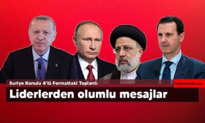 Suriye konulu 4’lü formattaki toplantı Moskova’da yapılacak!.