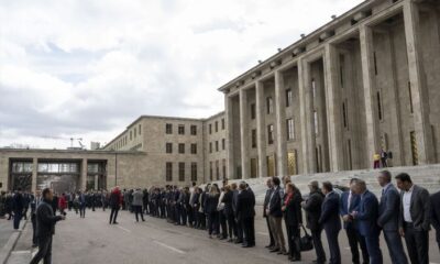 TBMM’de Kılıçdaroğlu’na karşılama töreni..