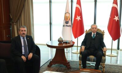 Cumhurbaşkanı Erdoğan, Mustafa Destici’yi kabul etti!.