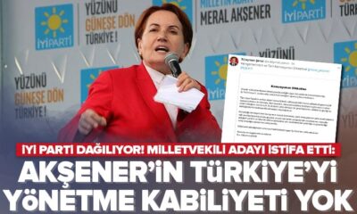Adaylık sırasını beğenmedi, istifa etti! İPli Süleyman Şenol’dan Akşener’de zehir zemberek sözler..