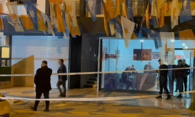 AK Parti Bahçelievler seçim irtibat bürosuna saldıran 2 şüpheli tutuklandı!.