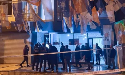 AK Parti seçim bürosuna yapılan silahlı saldırıyla ilgili 2 kişi gözaltına alındı!.