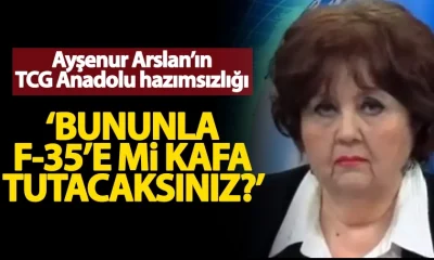TCG Anadolu’yu beğenmeyen Ayşenur Arslan’ın Türkiye’nin hava savunma sistemlerinden de haberi yok!.