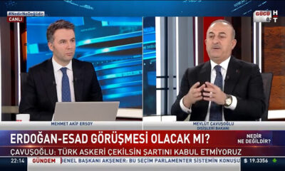 Mevlüt Çavuşoğlu: “Suriye ile görüşmemiz ABD’yi rahatsız etti!.”