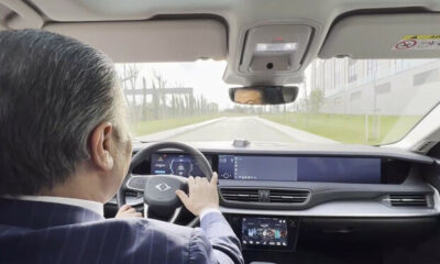 Fahrettin Koca, yerli otomobil TOGG ile sürüş gerçekleştirdi!.