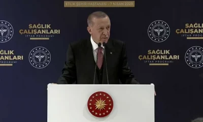 Sağlık çalışanları ile iftar programı! Cumhurbaşkanı Erdoğan konuşuyor!. (canlı yayın)