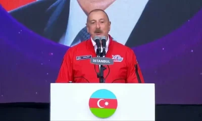 TEKNOFEST’te konuşan Azerbaycan Cumhurbaşkanı İlham Aliyev’den KIZILELMA açıklaması..