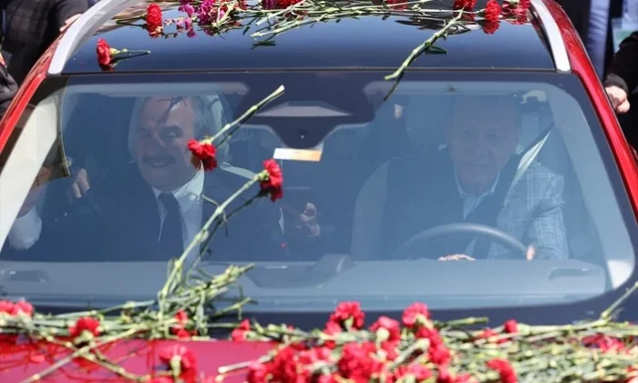 Cumhurbaşkanı Erdoğan Bursa programına TOGG’la geldi!.