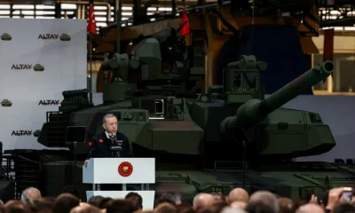 Cumhurbaşkanı Erdoğan Yeni Altay tankını TSK’ya teslim etti!.