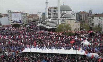 Cumhurbaşkanı Erdoğan’a Bağcılar’da coşkulu karşılama..