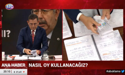 Fatih Portakal canlı yayında kime oy vereceğini açıkladı!.