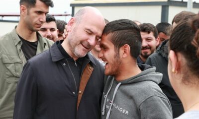 Süleyman Soylu, Hatay’ın Kırıkhan ilçesinde konteyner kenti ziyaret etti!.