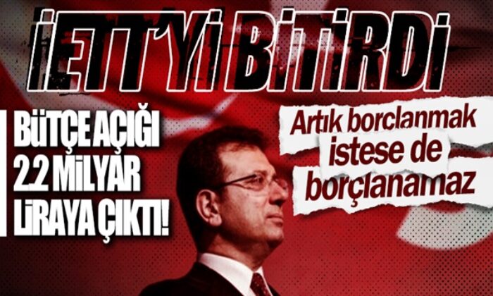 İETT batıyor! Bütçe açığı 2.2 milyar liraya çıktı!.