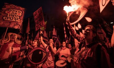 Terörist İsrail’de yargı reformu protestoları sürüyor!.