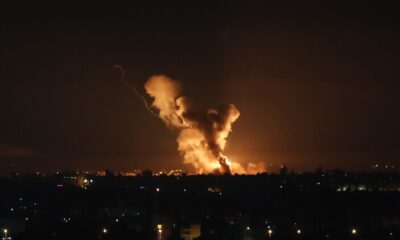 Terörist İsrail yine Gazze’ye saldırdı!.