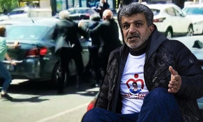 HDPKK’lılar evlat nöbeti tutan babaya saldırdı!.