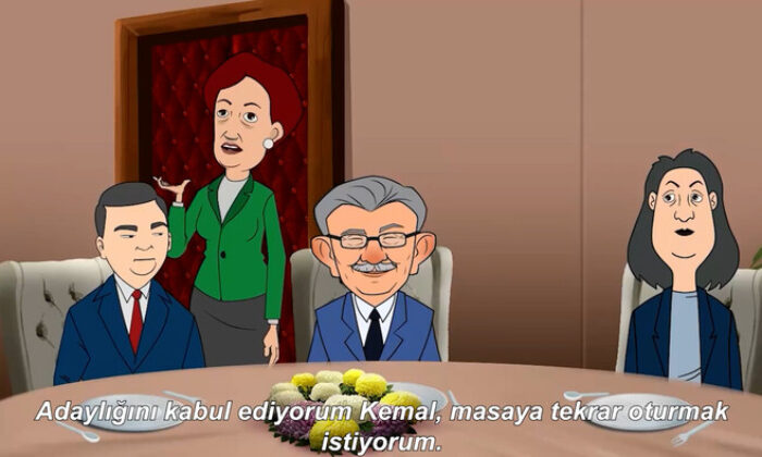 Yine internete düştüler!. Millet İttifakı’nın aday belirleme süreci animasyon oldu!.