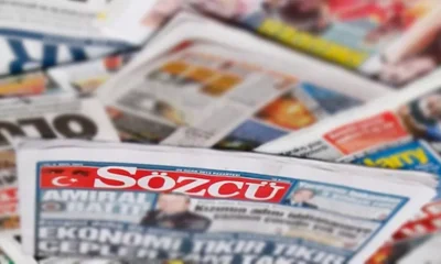Sözcü gazetesinin manşetine hapis cezası..