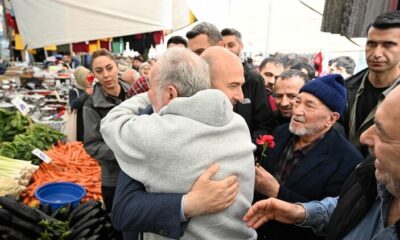 Süleyman Soylu’ya Zeytinburnu’nda yoğun ilgi..