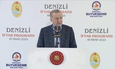 Denizli’de iftar programı! Cumhurbaşkanı Erdoğan konuşuyor!. (canlı yayın)
