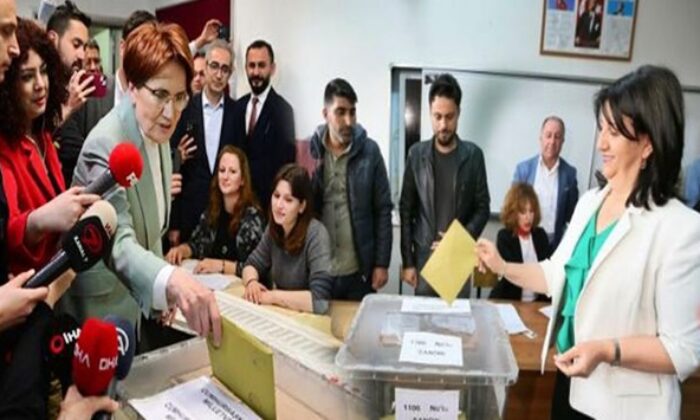 İlk oy kullanan parti liderleri Meral Akşener ve Pervin Buldan oldu!.