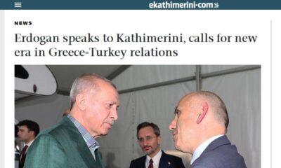 Cumhurbaşkanı Erdoğan, Yunan gazetesine konuştu!.