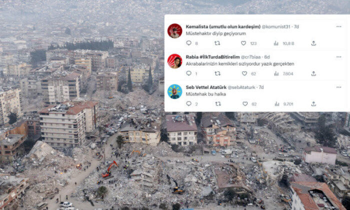 Seçim sonuçlarını hazmedeyenler depremzedeleri hedef aldı!.