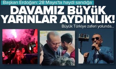 Cumhurbaşkanı Erdoğan’dan ikinci tur paylaşımı! “Davamız büyük yarınlar aydınlık..”