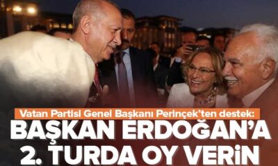 Doğu Perinçek 2. turda Cumhurbaşkanı Erdoğan’ı destekleyeceklerini açıkladı!.