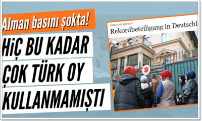 Alman üzülmüş! “Oy vermeye gidenlerin çoğu Erdoğan’a oy verdi!.”