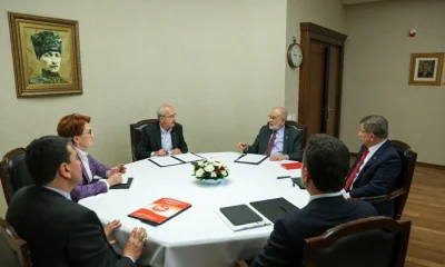 Altılı masa 2. tur seçimleri için toplandı!.