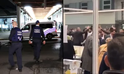 PKK’lılar Belçika’da Cumhur İttifakı müşahitlerine saldırdı!. (video haber)