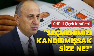 CHP’li Dursun Çiçek: “Biz seçmenimizi kandırmışsak size ne!!”