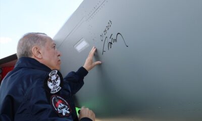 Cumhurbaşkanı Erdoğan, KAAN’a imzasını attı!.