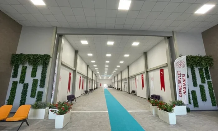 Defne Devlet Hastanesi bugün hizmete başladı!.