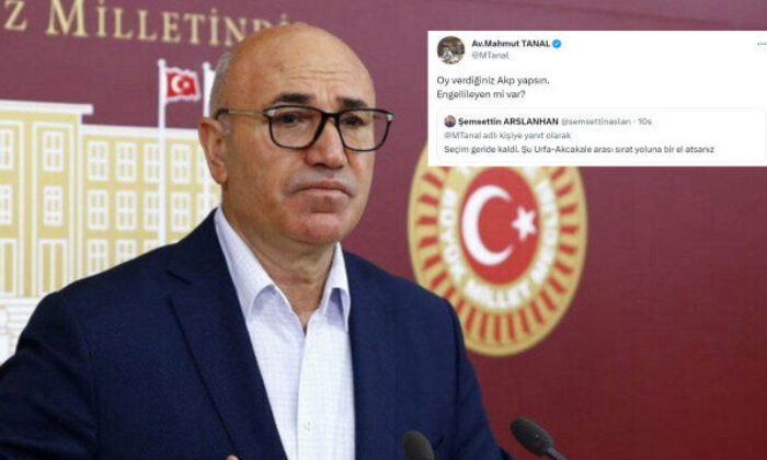 CHP’li Mahmut Tanal vatandaşa böyle cevap verdi! “Oy verdikleriniz yapsın, engelleyen mi var?!”