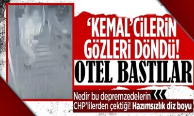 Edirne’de alkol alıp otel basan muhalifler, depremzedeleri tehdit etti!.